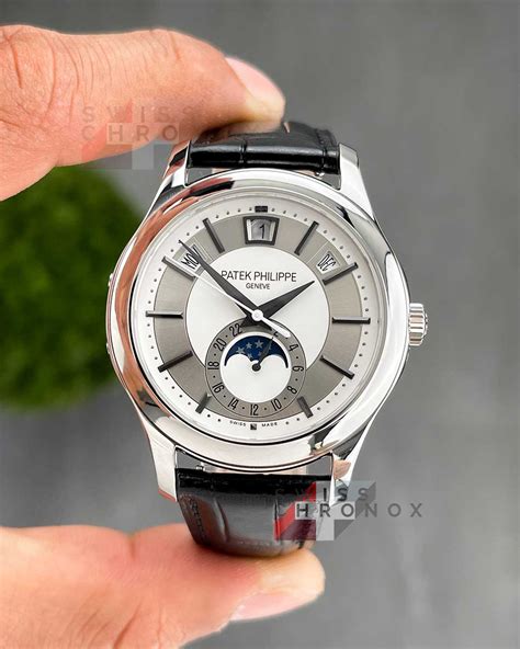 patek philippe triple date moonphase|Patek Philippe annual calendar moonphase.